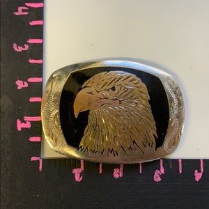 Vintage eagle belt buckle